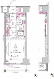 ベルシード中板橋Ⅲの間取り画像