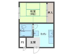 宮本マンションの間取り画像