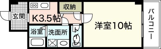 ティニーMatsuyamaの間取り画像