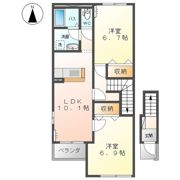 フォレストⅡの間取り画像