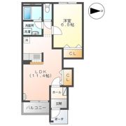 ピュアホワイトの間取り画像