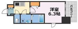 フォーリアライズ大阪ミッテの間取り画像