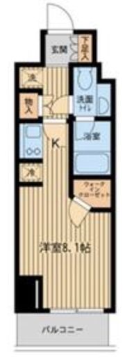 ファインアドレス新御徒町の間取り画像