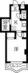 サンシャイン鶴舞の間取り画像