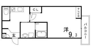 エヌエムサンカンテキャトフC棟の間取り画像