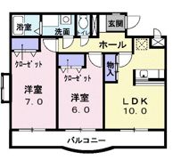 グレースマンションの間取り画像