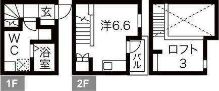 Quatre Portes(キャトルポルト)の間取り画像