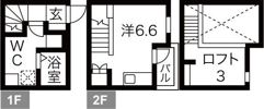Quatre Portesの間取り画像