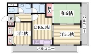 セントラルハイツ神戸の間取り画像
