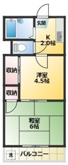 シティシャトレSYの間取り画像