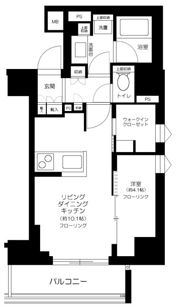 クレヴィア本郷春日ステーションフロントの間取り画像