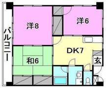 田村マンションの間取り画像