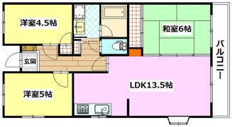 ルミエール厚生町の間取り画像