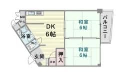 マンションサンカルチェの間取り画像