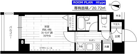 ステージファースト西大井二番館の間取り画像