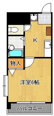 ロイヤルヒルズ黒崎壱番館の間取り画像