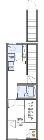 レオパレスメゾンの間取り画像