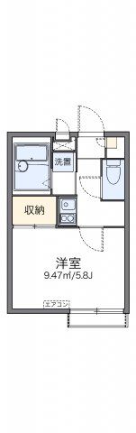 レオパレスアプリコットの間取り画像