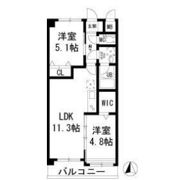 シナーラ上野毛の間取り画像