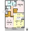 クランツ古川西 A棟の間取り画像