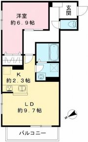 ルリエ目黒中央町の間取り画像