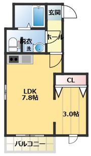 HIMAWARIの間取り画像