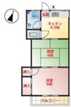 中須アパート3号の間取り画像