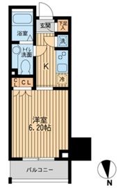 KDXレジデンス東新宿の間取り画像