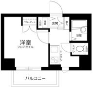 メインステージ麻布十番Ⅱの間取り画像