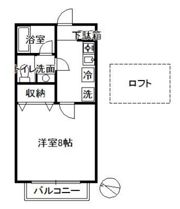 エスパーダ石神井公園弐番館の間取り画像