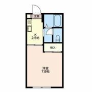 コーポ仙徳 Aの間取り画像