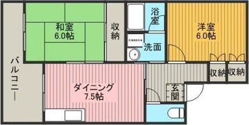 プチロワイヤルサトウの間取り画像