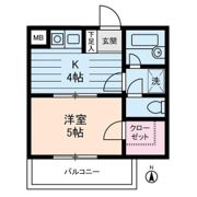 ダイホープラザ桜台の間取り画像