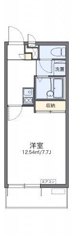 レオパレスグランディールKの間取り画像