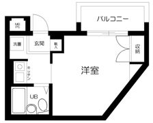 ペガサスマンション渋谷本町第1の間取り画像