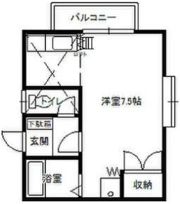 代栄パレスNo.30の間取り画像
