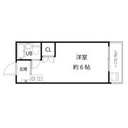 シャンブル千里山Ⅰの間取り画像