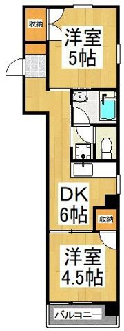 第2ロイヤルマンションの間取り画像