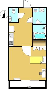 マンションフィールドの間取り画像