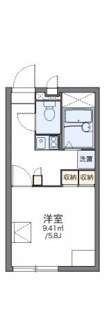 レオパレスハーモニーの間取り画像