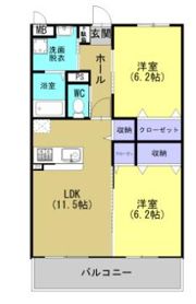 コンフォート菊池の間取り画像