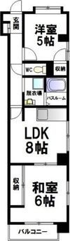 ミラ川名の間取り画像