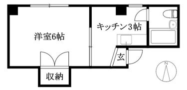 大萩ビルの間取り画像