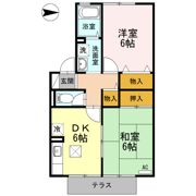 セジュールⅡ D棟の間取り画像
