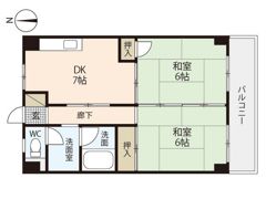 コンフォートT．Tの間取り画像