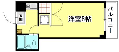 YYビル十日市の間取り画像