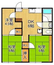 フォーブル力丸の間取り画像
