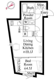 EDIT大森の間取り画像