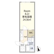 クレスト東村山の間取り画像