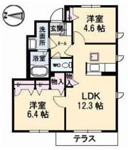 グランドメゾン片島 F棟の間取り画像
